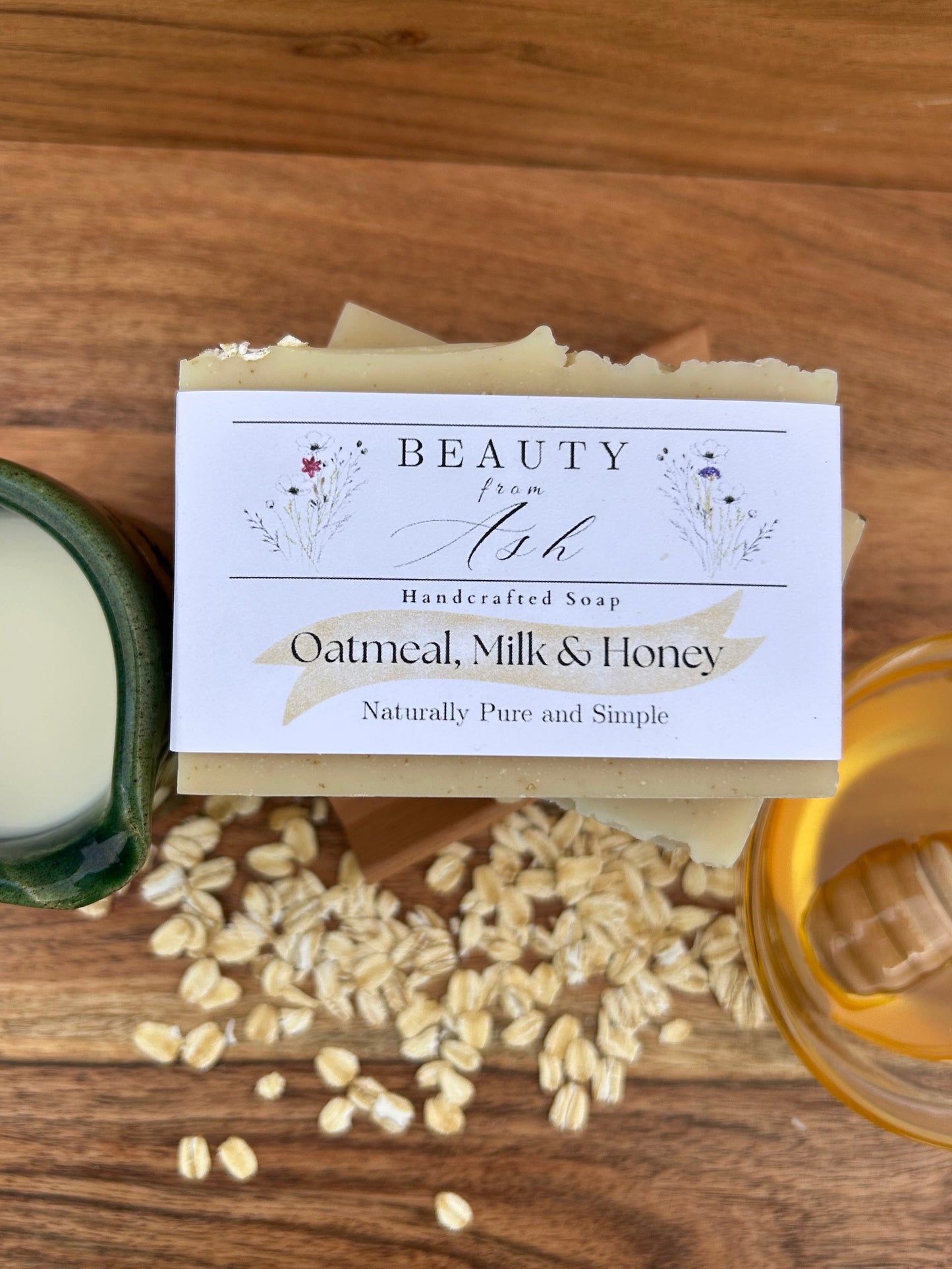 Oatmeal, Milk and Honey Soap