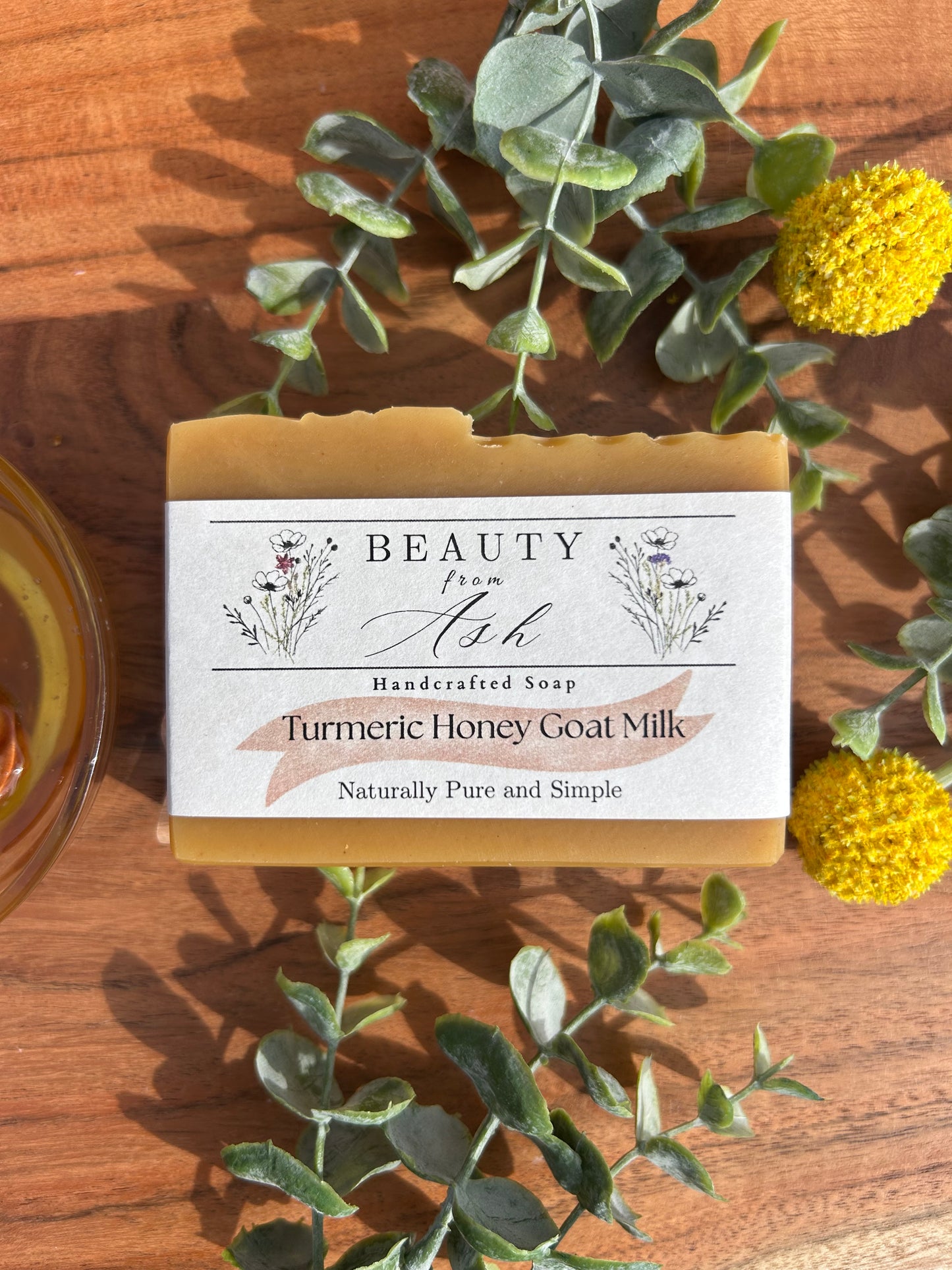 Turmeric Honey Goat Milk