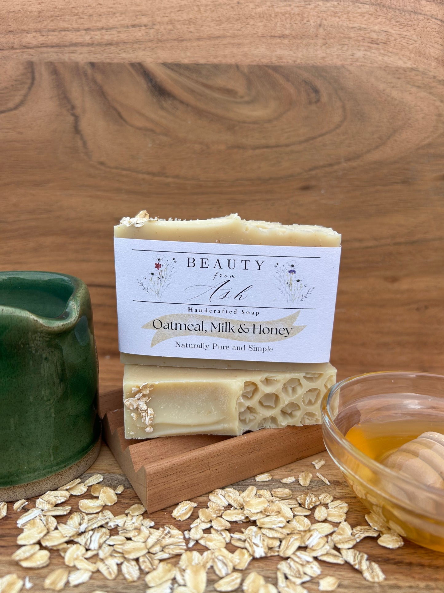 Oatmeal, Milk and Honey Soap