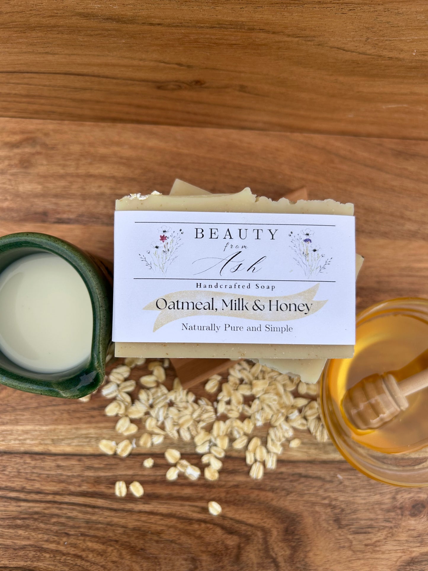Oatmeal, Milk and Honey Soap