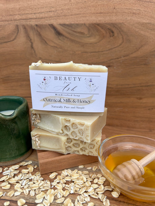 Oatmeal, Milk and Honey Soap
