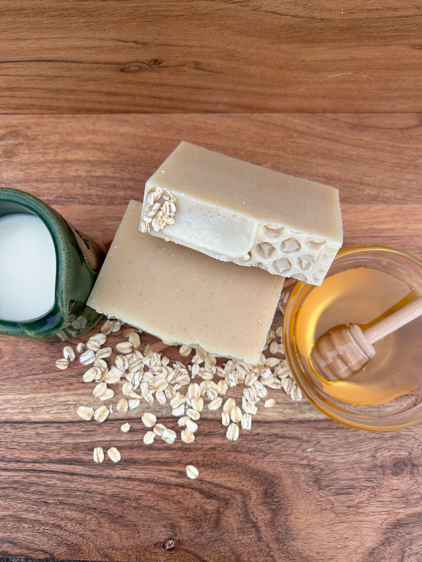 Oatmeal, Milk and Honey Soap