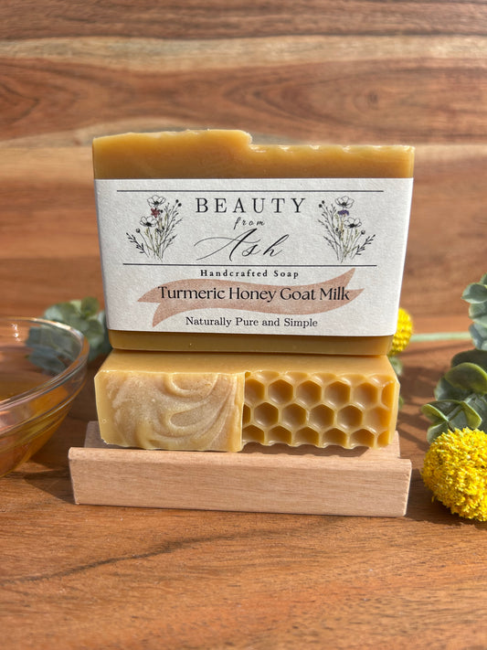 Turmeric Honey Goat Milk