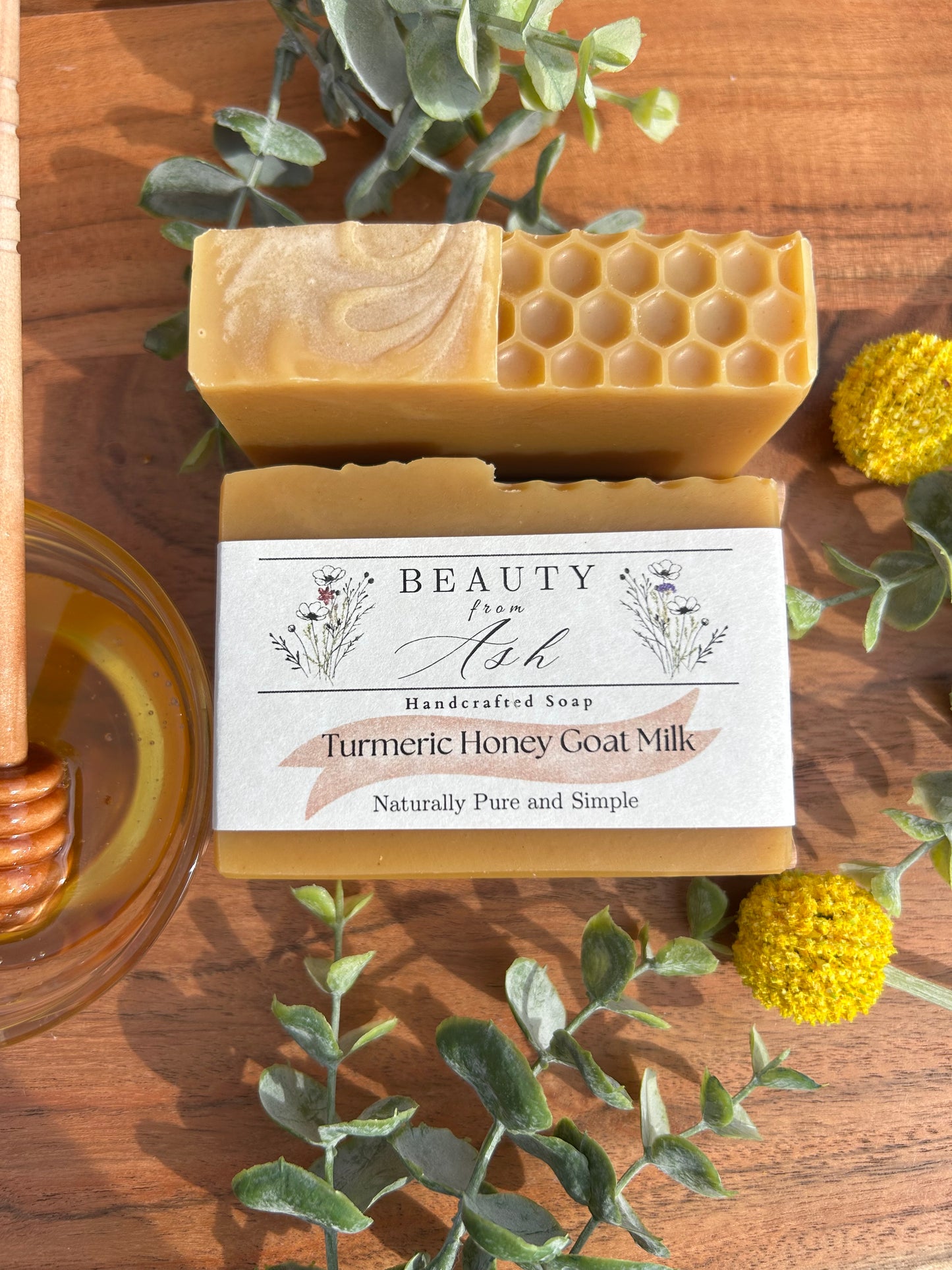 Turmeric Honey Goat Milk