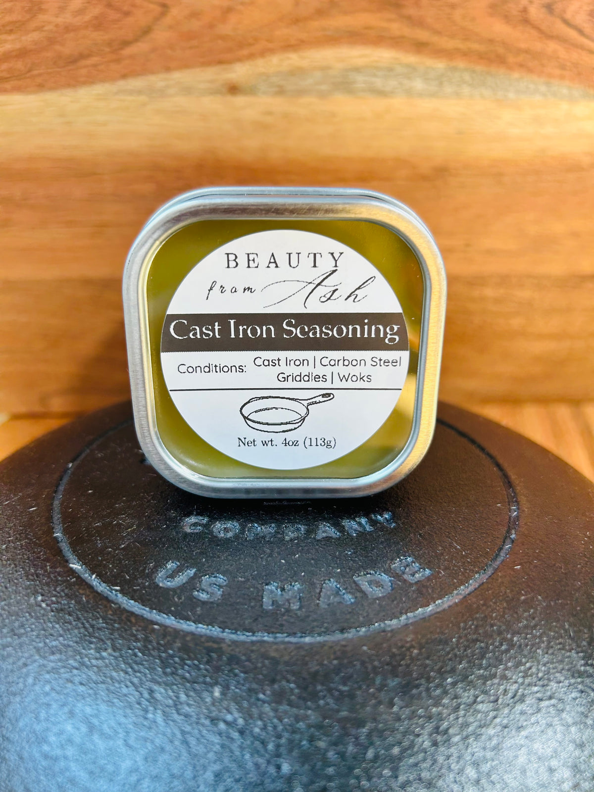 Cast Iron Seasoning