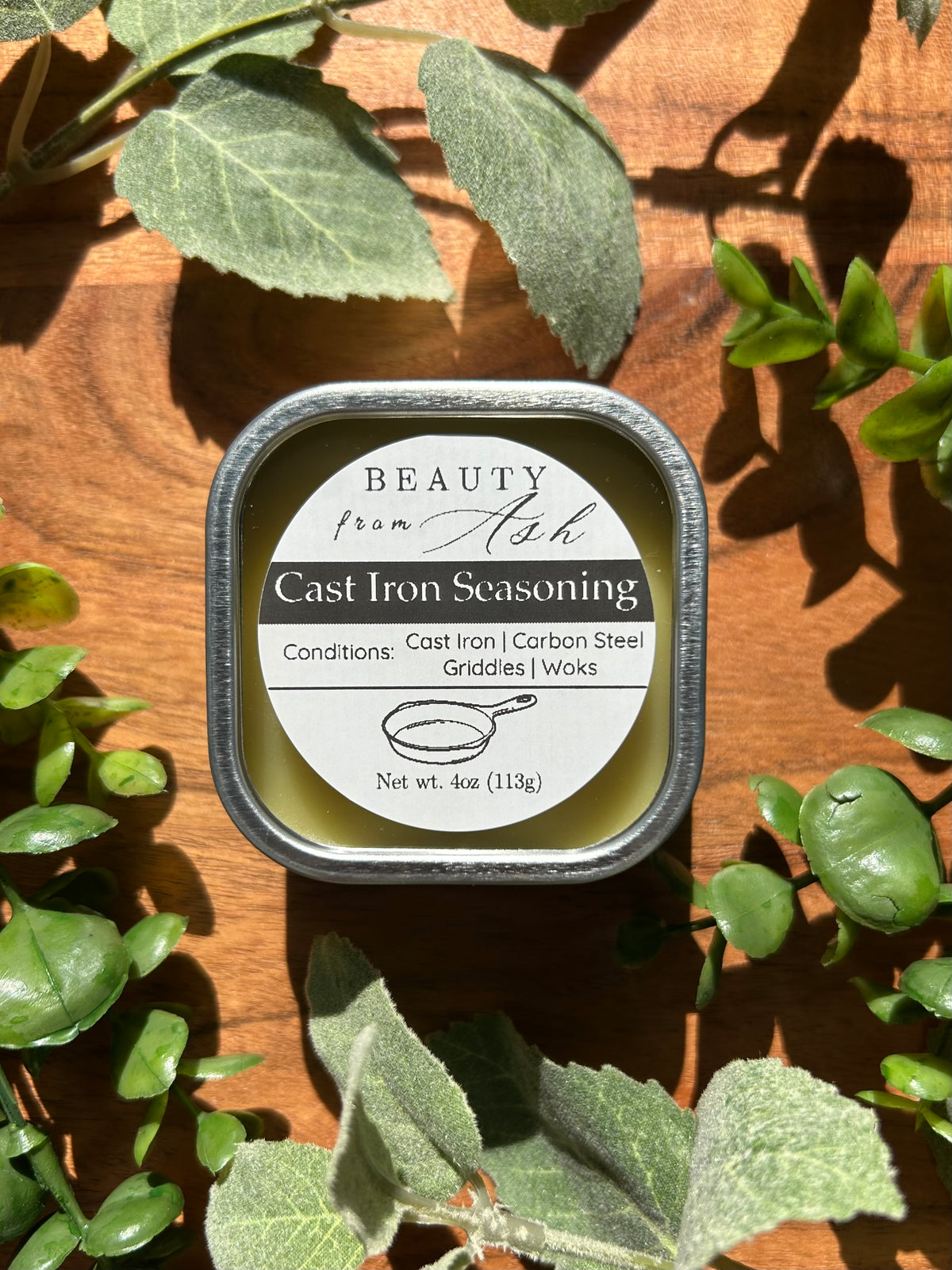 Cast Iron Seasoning