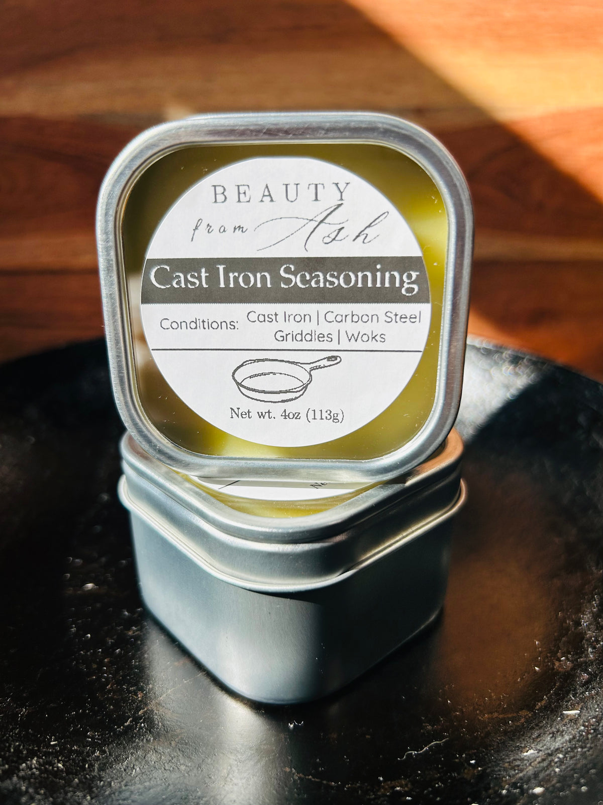 Cast Iron Seasoning