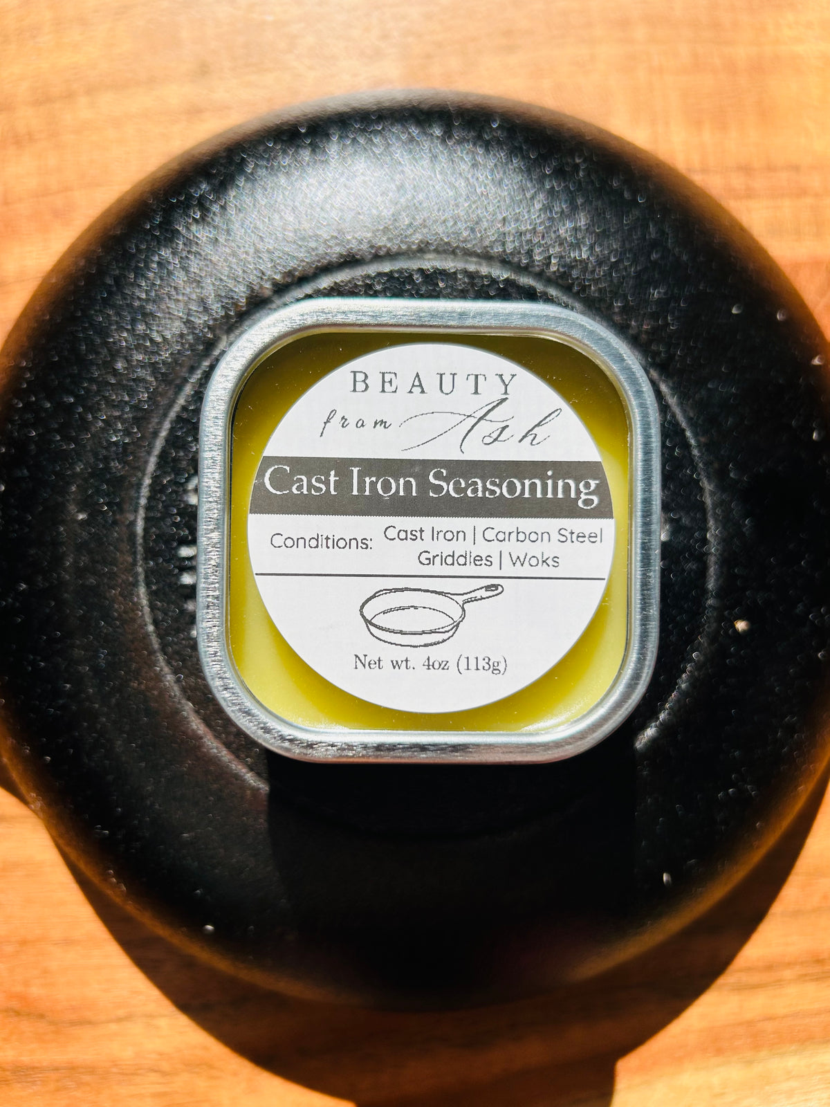 Cast Iron Seasoning