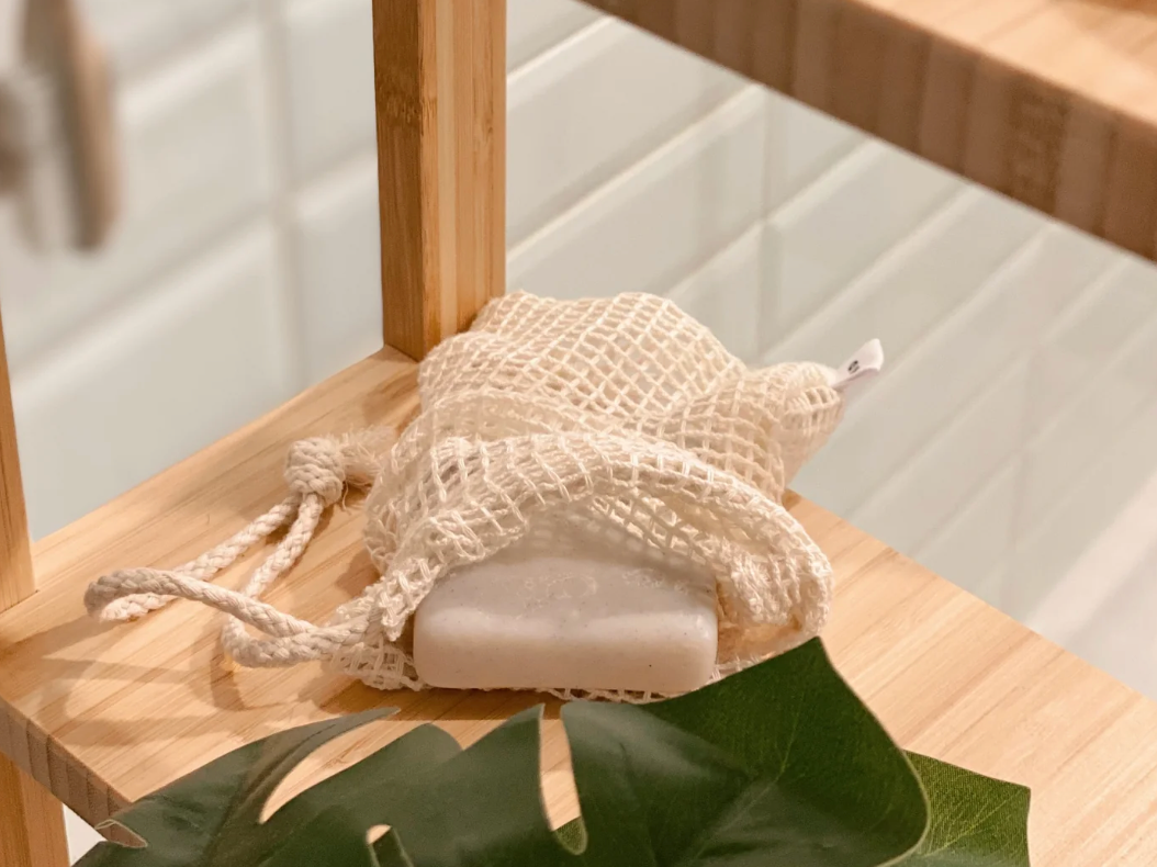 Cotton Soap Bag