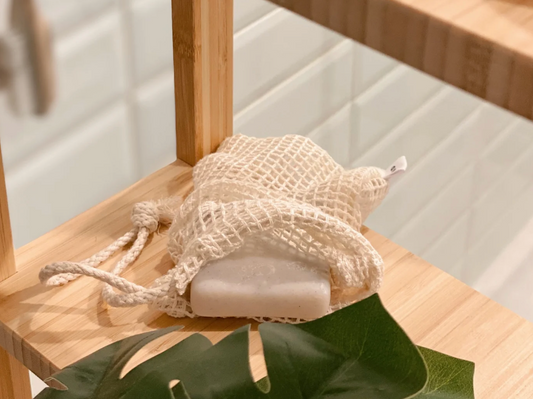 Cotton Soap Bag