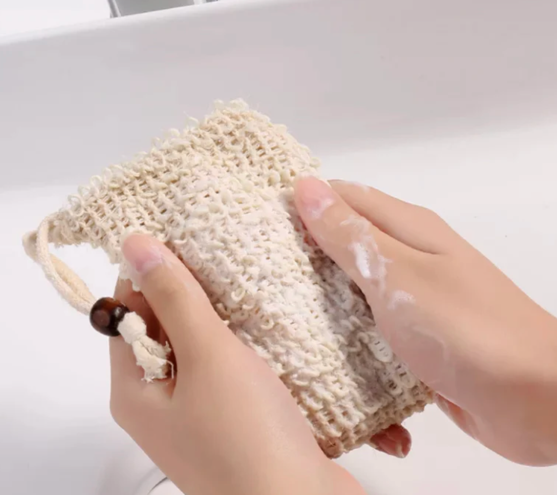 Sisal Soap Bag